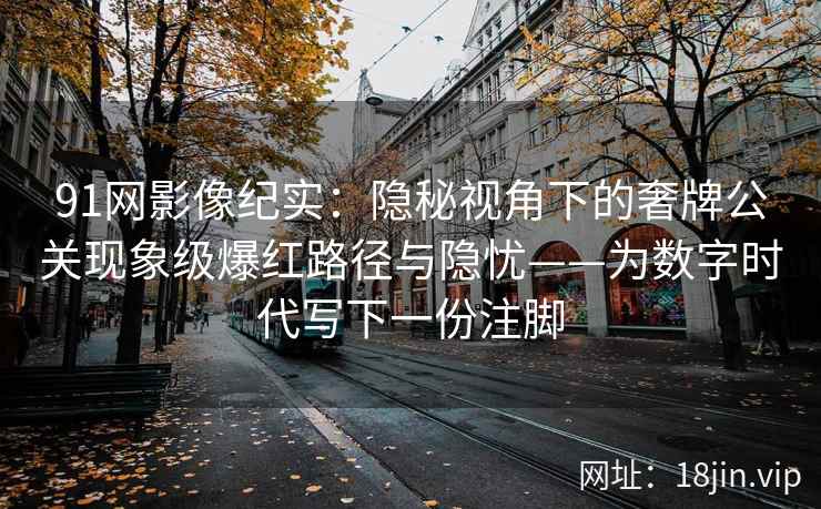 91网影像纪实：隐秘视角下的奢牌公关现象级爆红路径与隐忧——为数字时代写下一份注脚  第2张
